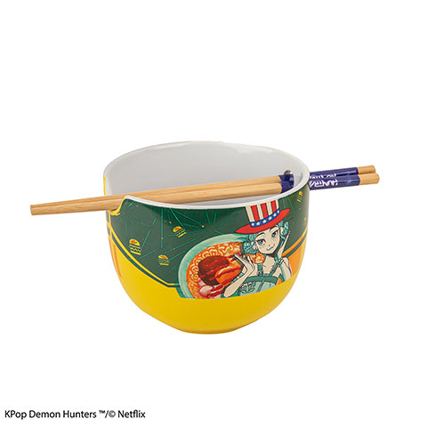 Bol de Ramen avec Baguettes - Zoey Hamburger - Kpop Demon Hunters