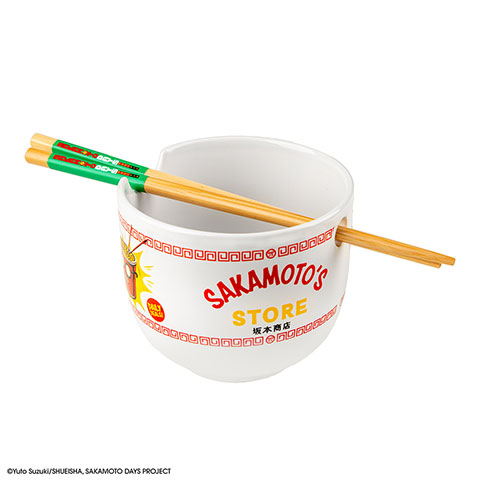 Bol à ramen et baguettes Le Magasin de Sakamoto - Sakamoto Days