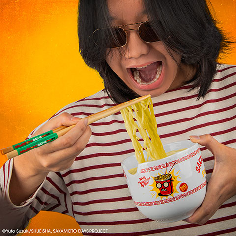 Bol à ramen et baguettes Le Magasin de Sakamoto - Sakamoto Days