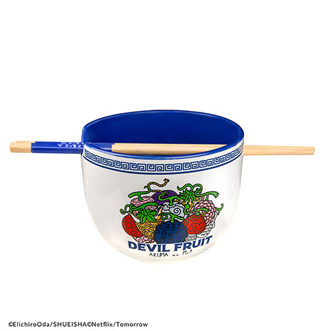 Bol à ramen et baguettes - Fruit du Démon - One Piece Netflix