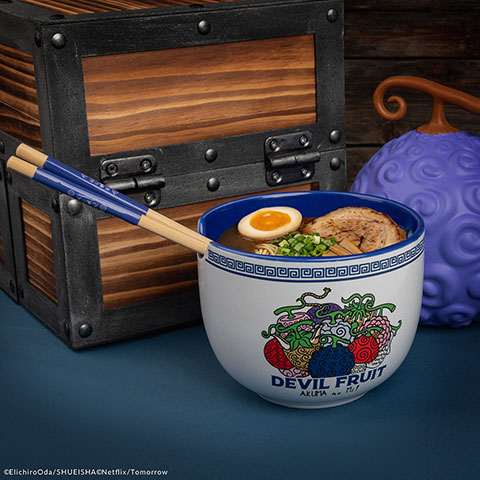 Bol à ramen et baguettes - Fruit du Démon - One Piece Netflix
