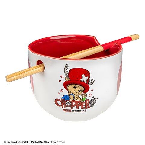 Bol à ramen et baguettes - Tony Tony Chopper - One Piece Netflix