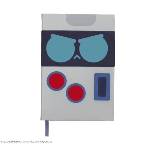 Carnet rigide 8-Bit - Brawl Stars