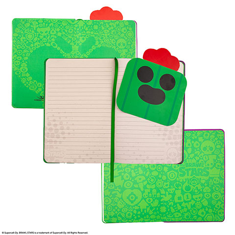 Carnet rigide Spike - Brawl Stars