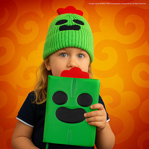 Carnet rigide Spike - Brawl Stars