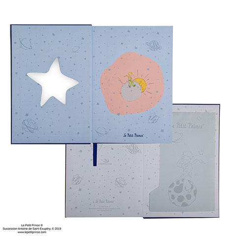 Carnet rigide Constellations nuit étoilée - Le Petit Prince
