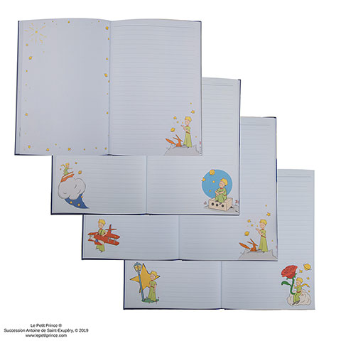 Carnet rigide Constellations nuit étoilée - Le Petit Prince