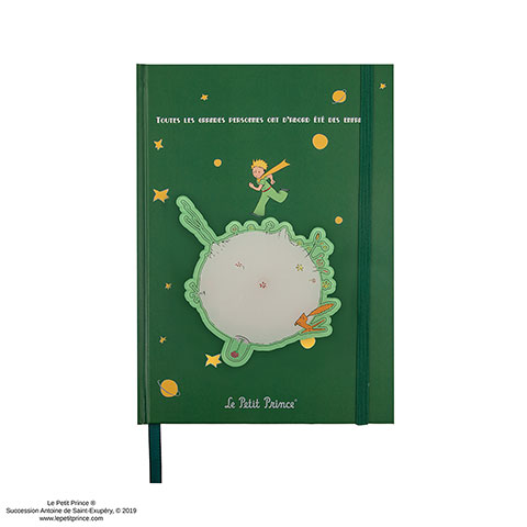 Carnet rigide Astéroïde rotatif - Le Petit Prince