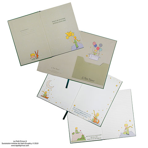 Carnet rigide Astéroïde rotatif - Le Petit Prince