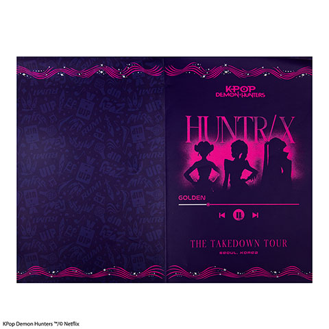 Carnet lenticulaire - The Takedown Tour - KPop Demon Hunters