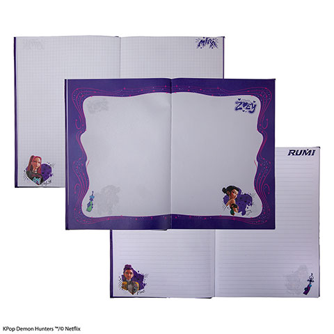 Carnet lenticulaire - The Takedown Tour - KPop Demon Hunters