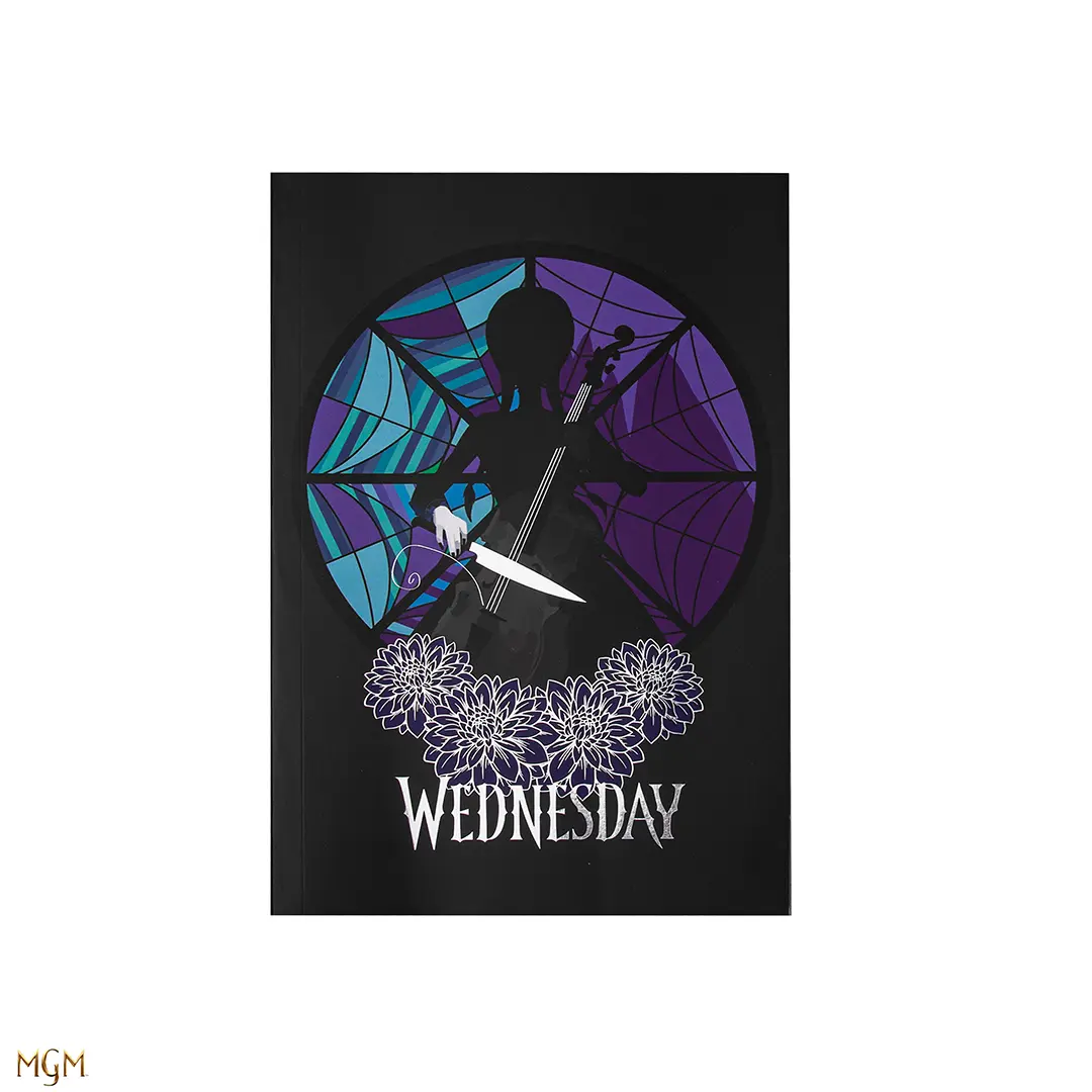 Carnet souple Wednesday et violoncelle - Wednesday