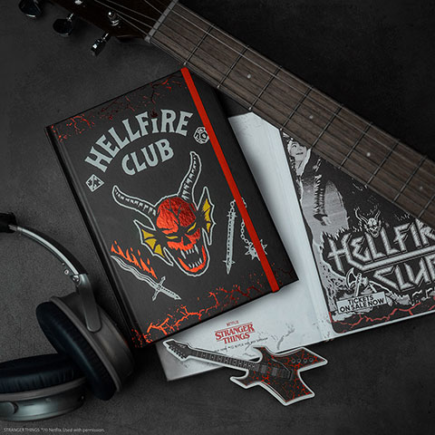 Carnet rigide Hellfire Club - Stranger Things