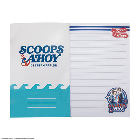 Carnet souple Scoops Ahoy - Stranger Things