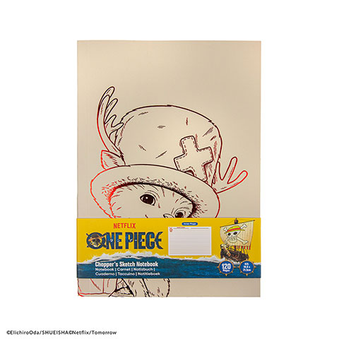 Carnet à couverture souple - Croquis de Chopper - One Piece Netflix