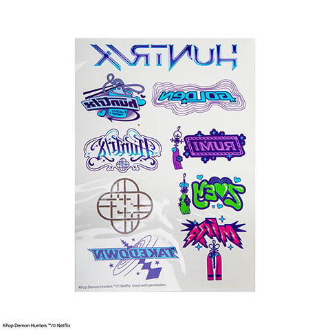 Stickers tatouages - KPop Demon Hunters