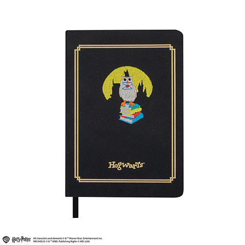 Carnet brodé Hedwige - Harry Potter