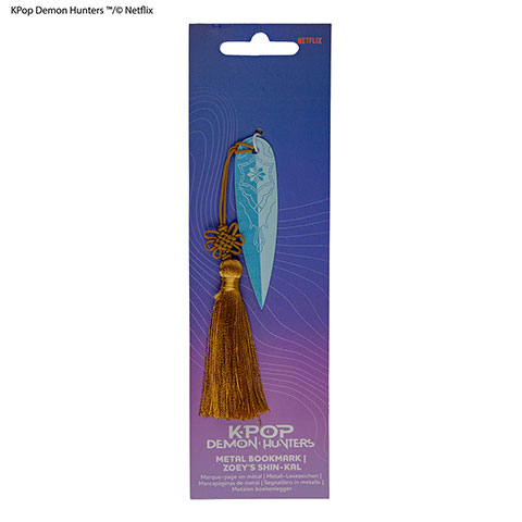 Marque-page métal - Shin-kal Zoey - KPop Demon Hunters