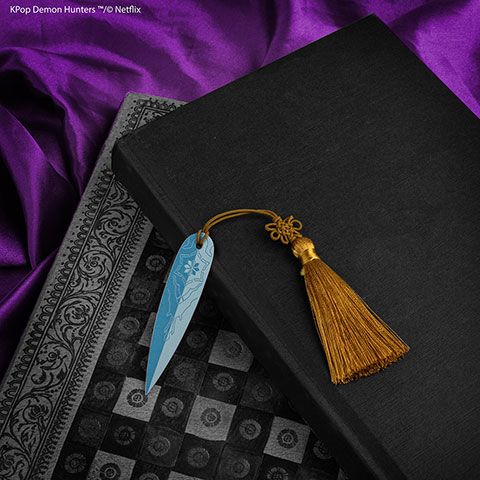 Marque-page métal - Shin-kal Zoey - KPop Demon Hunters