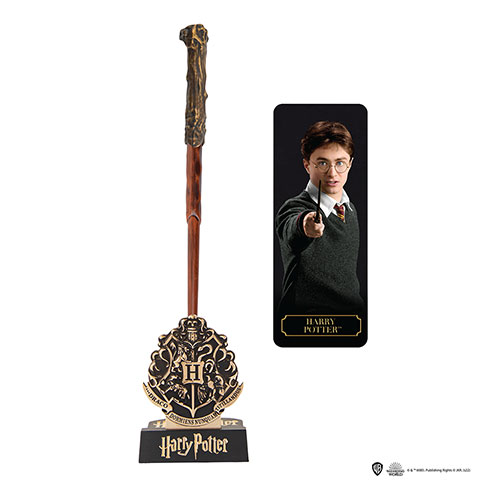 Stylo baguette Harry Potter et support - Harry Potter