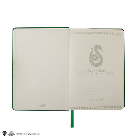 Carnet deluxe et stylo Serpentard- Harry Potter