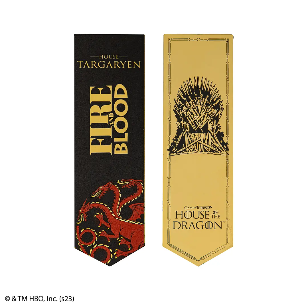 Marque-page métal - Targaryen - Game of Thrones