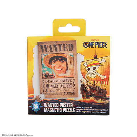 Puzzle magnétique Luffy Wanted - One Piece