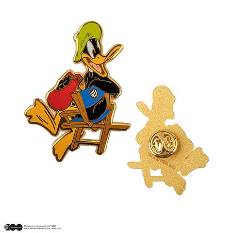 Set de 3 pin’s Bugs et Daffy à Warner Bros Studio - Looney Tunes - WB 100th