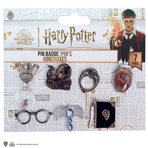Pack de 7 pin’s Horcruxes - Harry Potter
