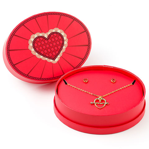 Parure cadeau collier et boucles d’oreilles puces Amortentia - Harry Potter