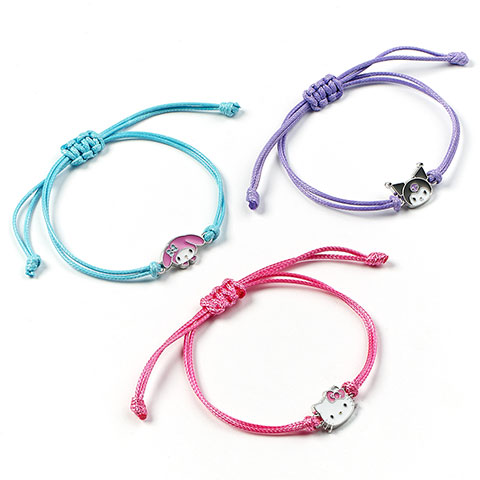 Set de bracelets d’amitié Kuromi et My Melody - Hello Kitty