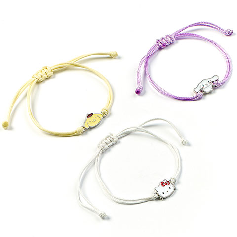 Set de bracelets d’amitié Cinnamonroll et Pompompurin - Hello Kitty