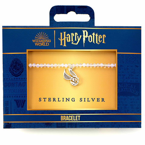 Bracelet Charm à perles blanches Vif d’Or - Argent 925 - Harry Potter