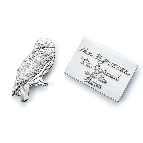 Badge pin’s Hedwige et lettre - Harry Potter