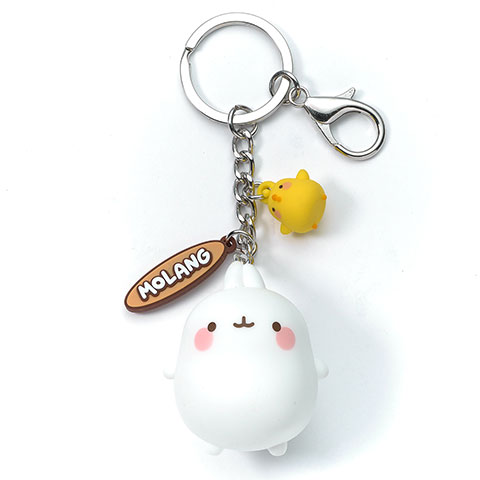 Porte-clés 3D - Molang et Piu Piu Porte-clés 3D - Molang et Piu Piu