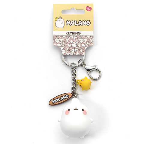 Porte-clés 3D - Molang et Piu Piu Porte-clés 3D - Molang et Piu Piu
