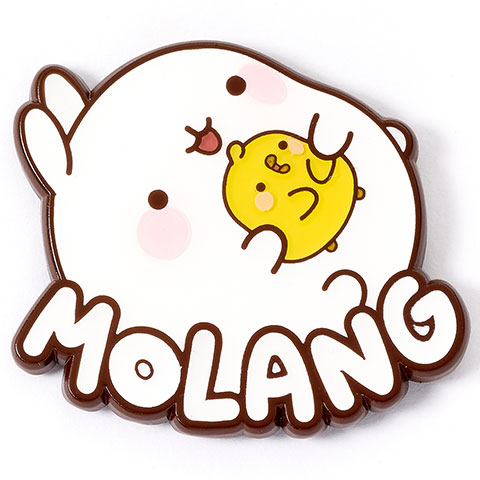 Pin’s - Molang et Piu Piu logo