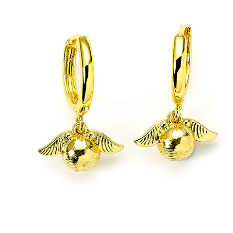 Boucles d’oreilles dorées Vif d’or - Harry Potter