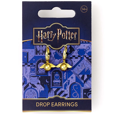 Boucles d’oreilles dorées Vif d’or - Harry Potter Boucles d’oreilles dorées Vif d’or - Harry Potter
