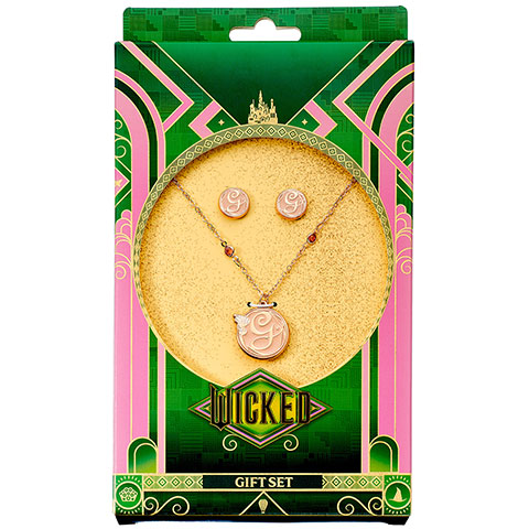 Ensemble collier et boucles d’oreilles Glinda - Wicked