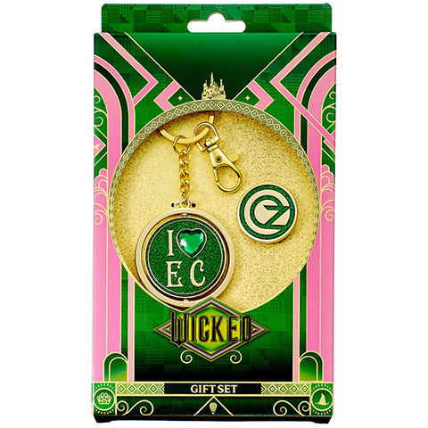 Porte-clés I love Emerald City et pin’s Oz- Wicked