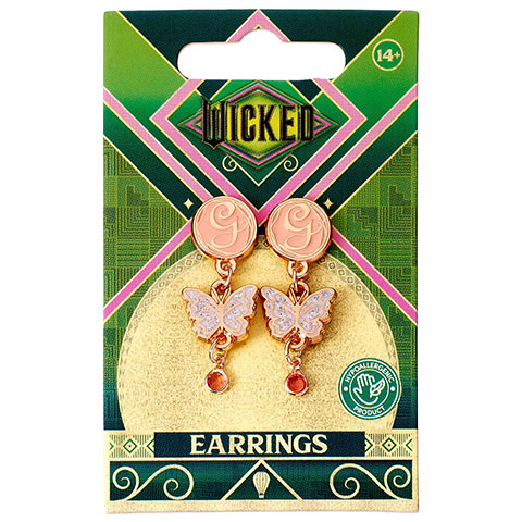 Boucles d’oreilles papillon Glinda - Wicked