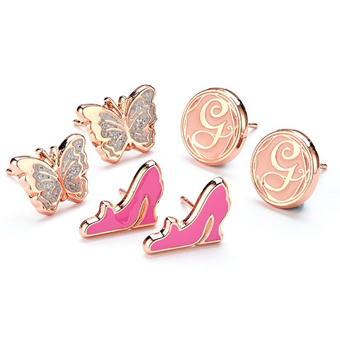 Ensemble boucles d’oreilles Glinda - Wicked