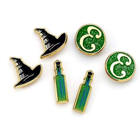 Ensemble boucles d’oreilles Elphaba - Wicked