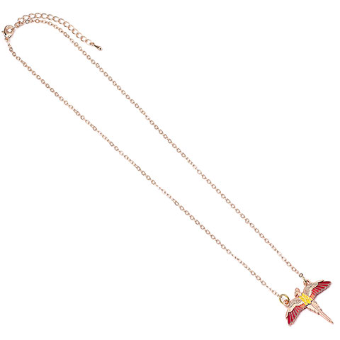 Collier Fumseck plaqué or rose - Harry Potter