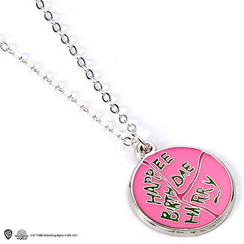 Collier Gâteau Happee Birthdae - Harry Potter