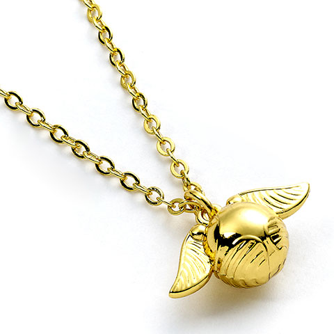 Collier doré Vif d’or - Harry Potter