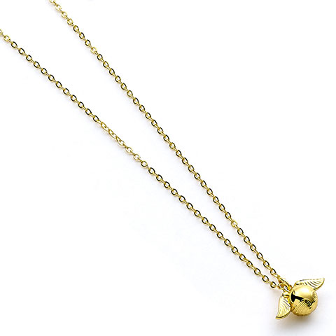 Collier doré Vif d’or - Harry Potter