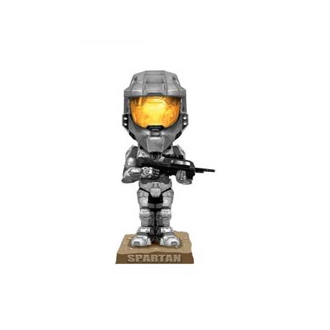 Halo 3 - Bobble Head - Silver Spartan