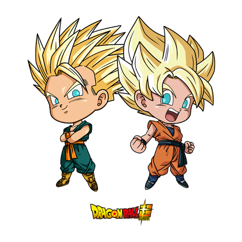 Goten et Trunks - Super Saiyan - Dragon Ball Super